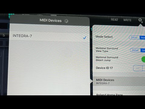 Integra 7 Connection ERROR to the iPad Integra 7 Editor Wireless Ad Hoc Mode Midi Devices Error