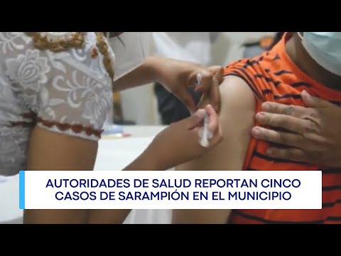 Casos de sarampión en Santiago Atitlán, Sololá