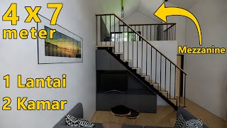 Download lagu Rumah Minimalis 4x7 meter - 1 Lantai Tapi 2 Kamar, Kok Bisa? mp3 Download lagu Rumah Minimalis 4x7 meter - 1 Lantai Tapi 2 Kamar, Kok Bisa? mp3