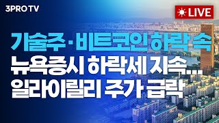 [26.02.06 오전 방송 전체보기] '기술주·비트코인·은' 하락 속 뉴욕증시 하락세 지속...일라이릴리 …