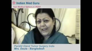 Mrs. Daula, Bangladesh patient video testimonial India