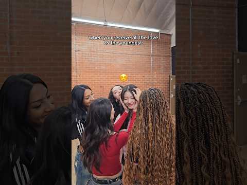 baby yoonchae looks extra baby today 🥹 #KATSEYE