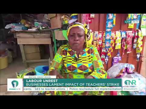 Teachers’ Strike: Food Vendors, Shop Owners Feel the Impact in Ashanti