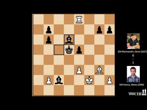 Game GM Sarana, Alexey vs GM Khismatullin, Denis