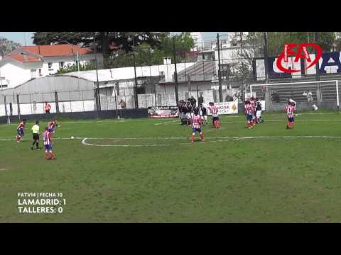 FATV 14 Fecha 10 - Lamadrid 2 - Talleres 2