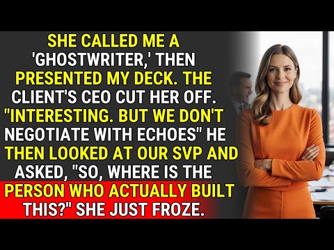 My Boss Called Me A Ghostwriter. The Client Called Her An Echo. ♟️ | #CorporateChess