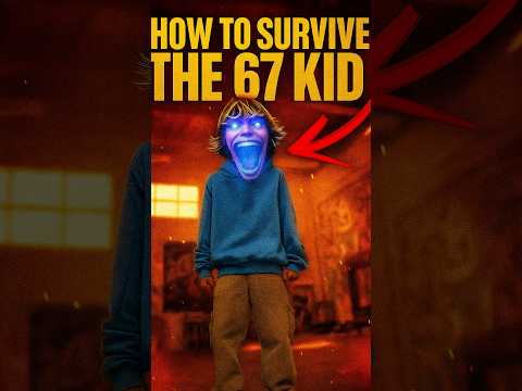 HOW TO SURVIVE THE 67 KID 😱👣🚨