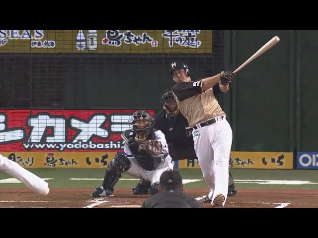【1回表】キャプテンの一発!! ファイターズ・中田が2試合連続となる特大の先制ホームラン!!2018/5/25 L-F