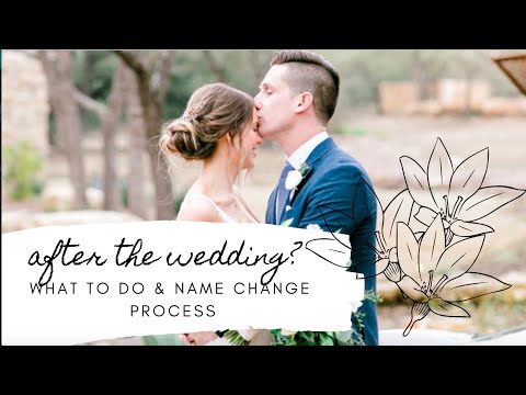 What to do After Marriage & Name Change Process!
