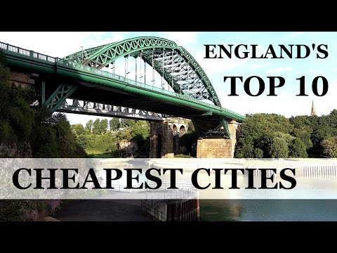 Top 10 Cheapest Cities to Live in England
