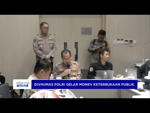 DIVHUMAS POLRI GELAR MONEV KETERBUKAAN PUBLIK