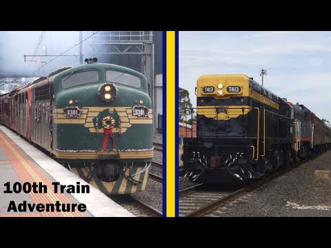 Steamrail and 707 Operations Christmas Train [also 100th Train Adventure]