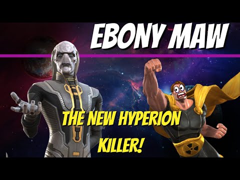 Ebony Maw is officially the NEW HYPERION KILLER! Ultimate Power Control-Marvel Contest of Champions