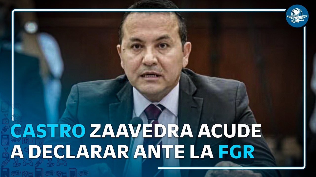 Vicefiscal de Sinaloa, Damaso Castro Zaavedra, declara ante la FGR tras acusación de EU