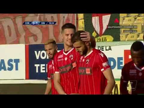 Mattia Montini deschide scorul in partida Concordia - Dinamo