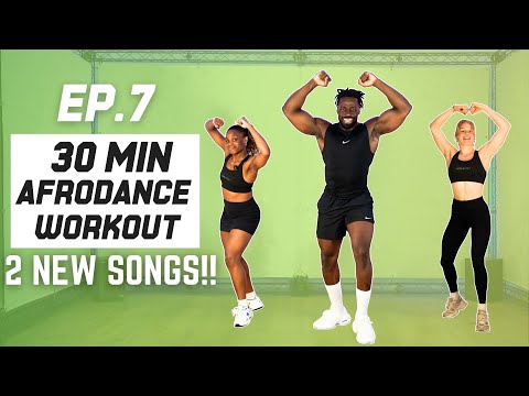 30 Min Power Afro Dance Fitness | No Equipment Full Body | Afroletics Workout (Ep.7)