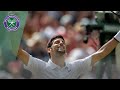 Novak Djokovic vs Philipp Kohlschreiber Wimbledon 2019 first round match highlights