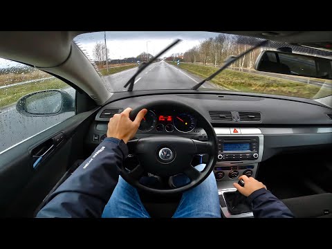 Volkswagen Passat B6 1.9TDI 77KW 2005 | 4K POV Test Drive