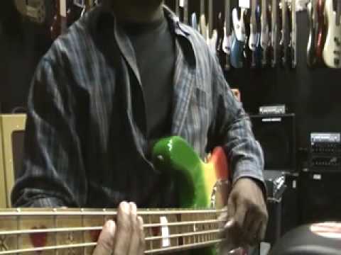MARK WHITE FUNKY FINGER PICKING BASS