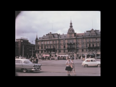Sundsvall 1961 archive footage