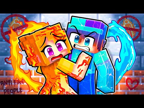 Johnny & Daisy ELEMENTAL LOVE in Minecraft!