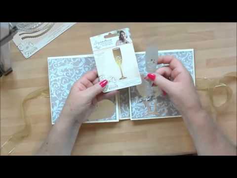 Sara's Signature " Together Forever" Collection Mini Flip Flap Foto Folio