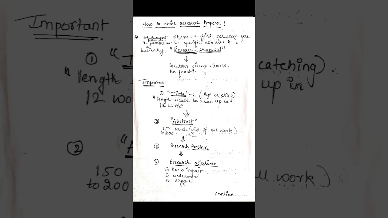 How to write a research proposal for phd interview??.....Here it is.