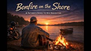 Bonfire on the Shore 🔥 A Father’s Song to His Daughter | Emotional Country Ballad