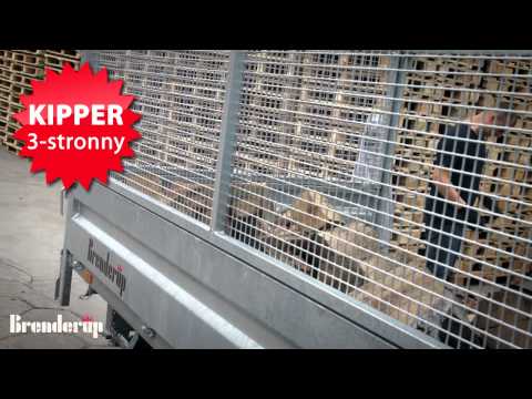 Przyczepa Brenderup Kipper 3-stronny