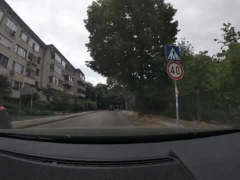 Fahren durch Provadya Bulgarien / Driving in Bulgaria / Провадия