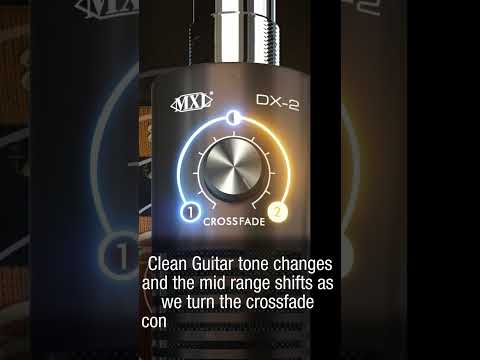 MXL DX2 Dual Dynamic Capsule Microphone For Guitar Amplifiers