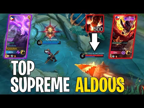 TOP SUPREME ALDOUS | PHYY VS TOP 4 SUPREME ALDOUS | THIS IS HOW YOU COUNTER ALDOUS