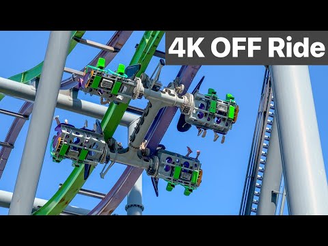 The Joker (4K OFF Ride POV)- Six Flags Great Adventure, Jackson, NJ
