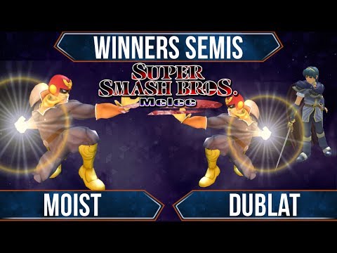 RTS - Dublat (Pink Falcon, Marth) vs Moist (Blue Falcon) - Melee Winners Semis
