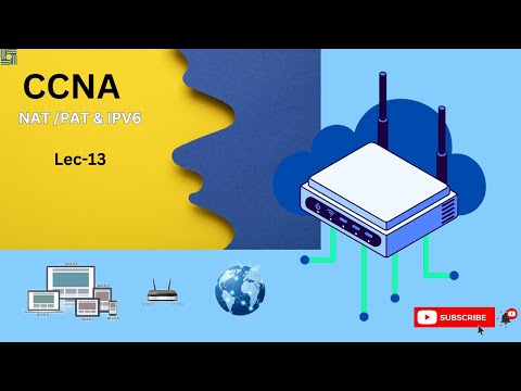 Networking: CCNA Routing & Switching | Lec 13 IPv6 & NAT,PAT