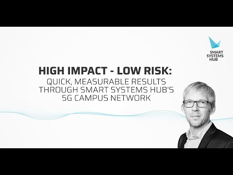 Markus Reisch spricht über das 5G-Campusnetz des Smart Systems Hub