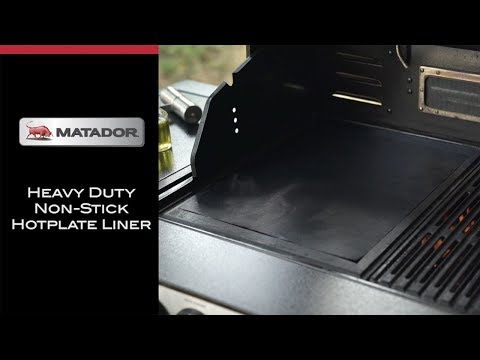 How to Use the Matador Heavy Duty Hotplate Liner - Matador BBQs