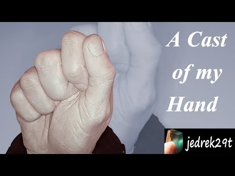 DIY! Make a cast of Your Hand/Wykonaj odlew Swojej Ręki