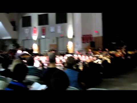 Mary Ward C.S.S Christmas Concert 2011 - Intermediate Band  (Into The Storm by Robert W. Smith)