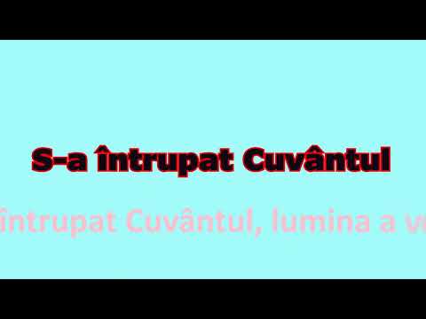 Negativ - S-a întrupat Cuvântul