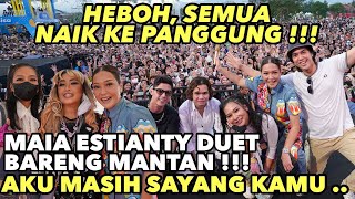 Download lagu MAIA ESTIANTY'S SWEET APPEARANCE IN A DUET WITH HER EX!! SUPPORT AL EL DUL UNTIL HE GOES ON STAGE... mp3