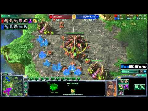 IMLosirA vs MVPKeen ZvT Game 1 Starcraft 2 EonShiKeno
