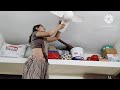 Fan Cleaning In Saree Saree Vlog Vlogwithsangeeta
