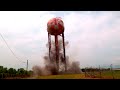 Water Tower Demolition Compilation