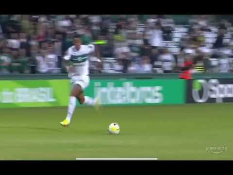 GOL DO CORITIBA, Alef Manga. Coritiba 1x0 Santos