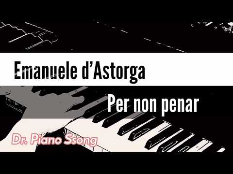 [E. Astorga] Per non penar - Piano Accompaniment