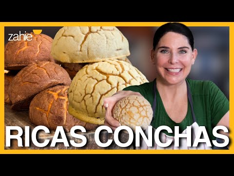Exquisitas CONCHAS CASERAS - Fåcil y Råpido | Zahie Téllez