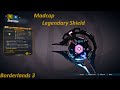 Borderlands 3 Madcap Legendary Shield Arms Race Exclusive Rear Item