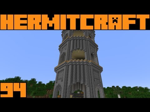 Hypno HermitCraft E94: Base Progress and Tower Design!!