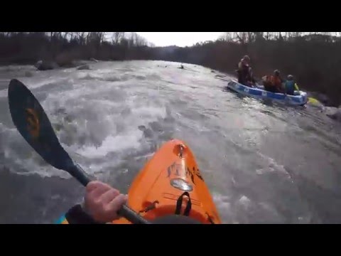 kayak Brugnato-fiume Vara 24/01/2016